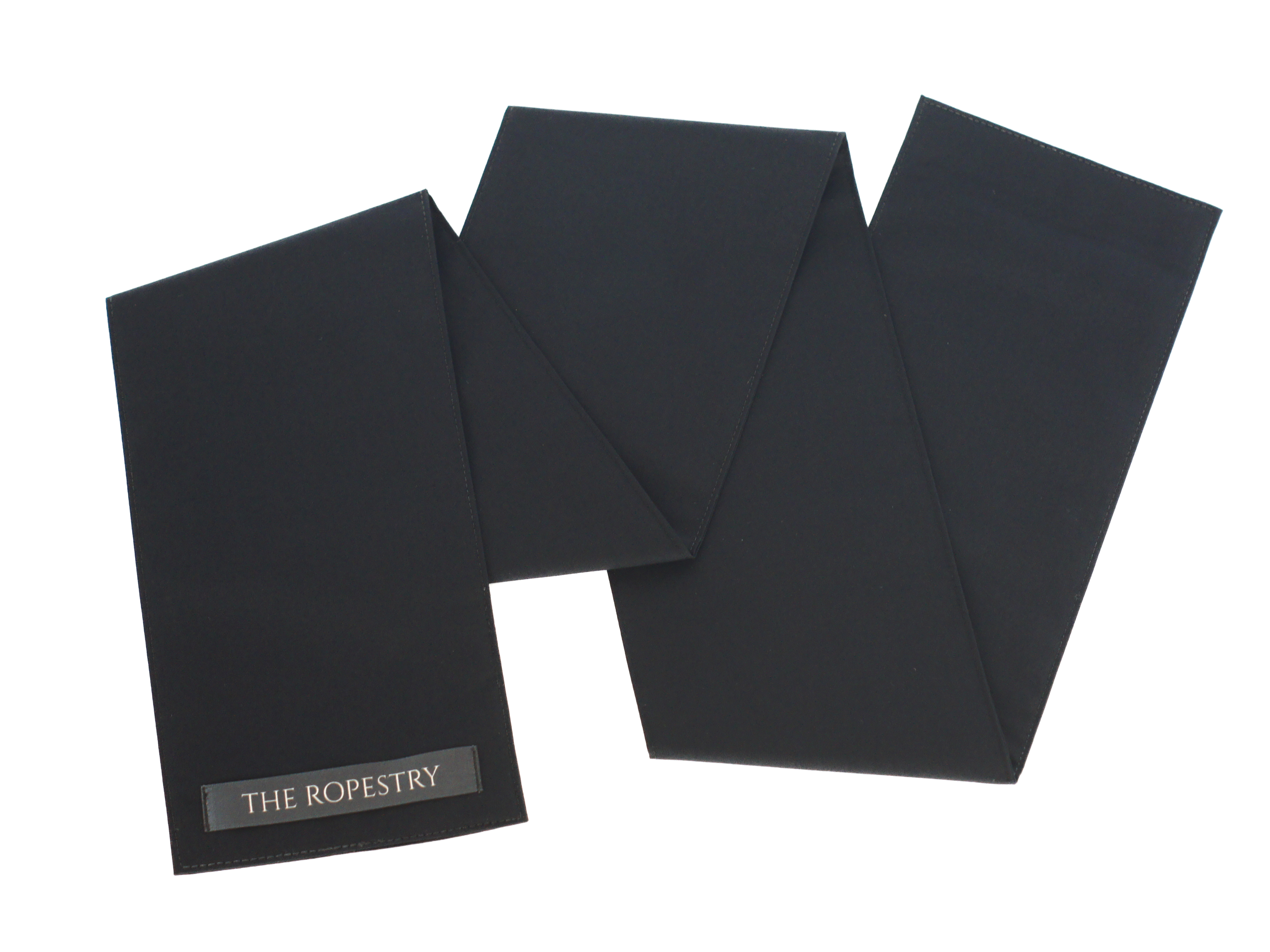 Cotton Poplin Blindfold – Unisex Shibari Accessory 43" (110 cm), Solid Color