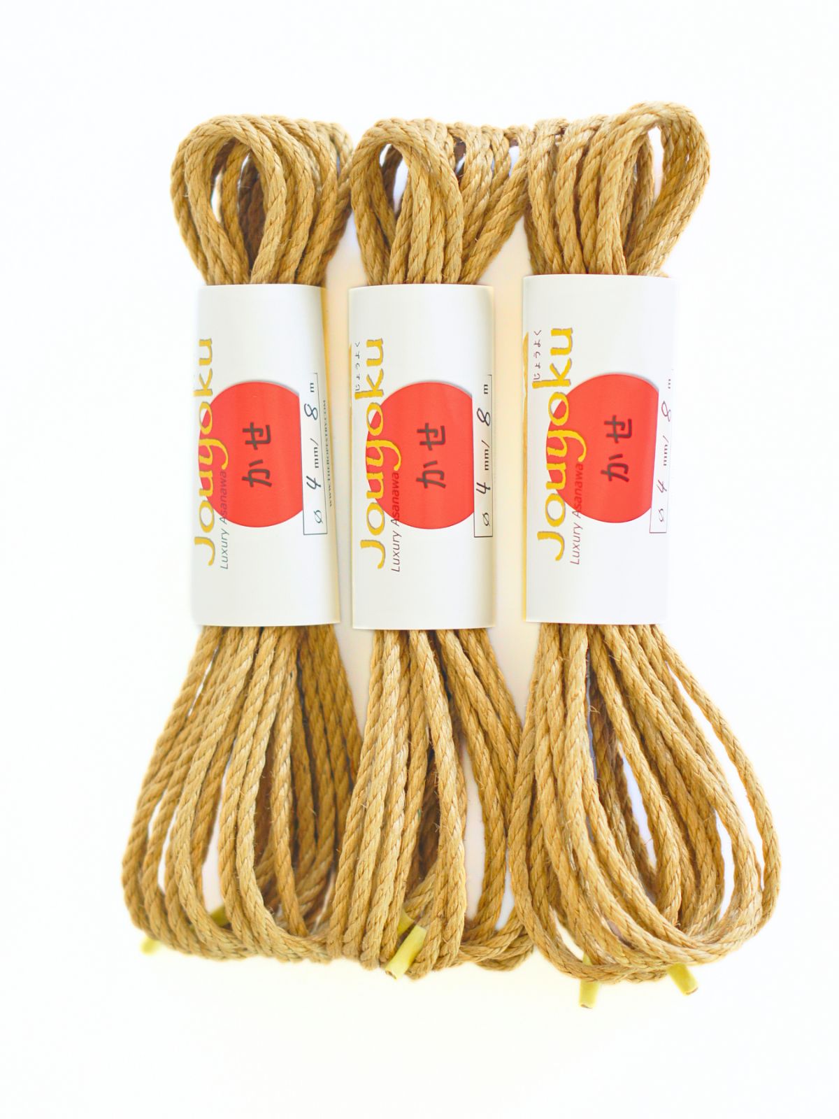 ø 4mm JOUYOKU Juteseil, fesselfertig, mineralölfrei, japanische Produktion