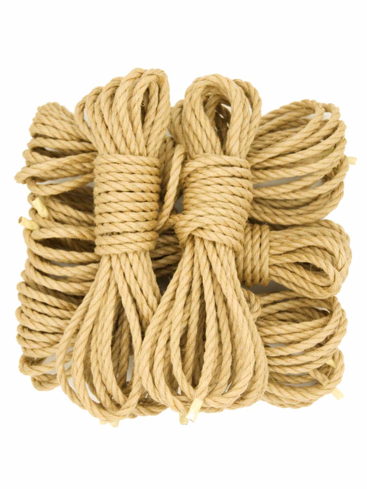 ø 6mm RAW AMATSUNAWA 6/0 jute rope for Shibari, Kinbaku bondage, various lengths, new 2023 batch!