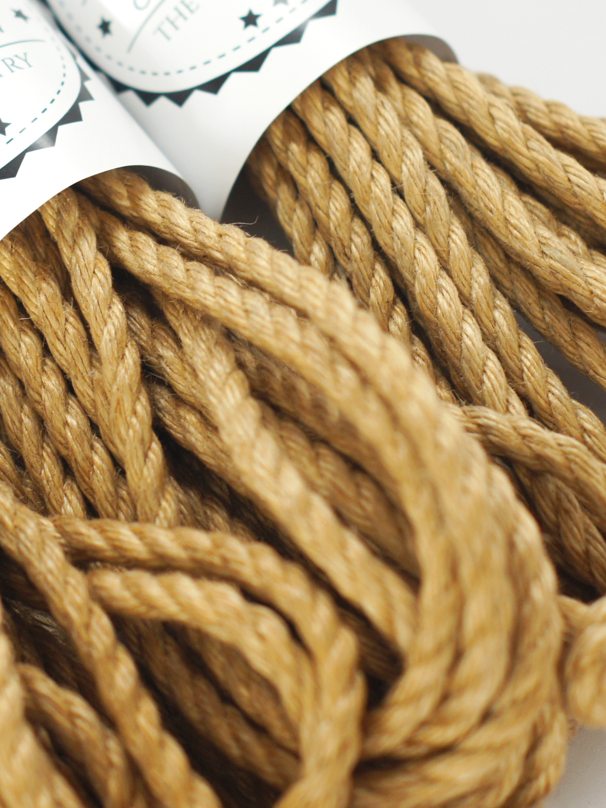 B-STOCK 3pc set, ∅ 5.5mm, 8m, jute rope, ready for use