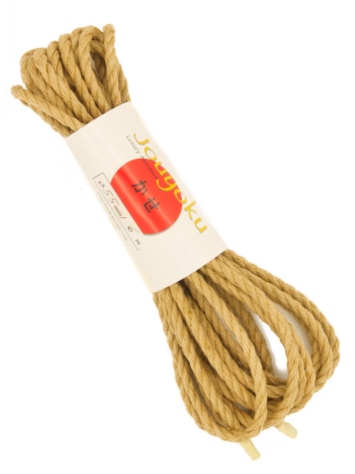 ø 5.5mm Jouyoku jute rope for Shibari, Kinbaku bondage, various lengths