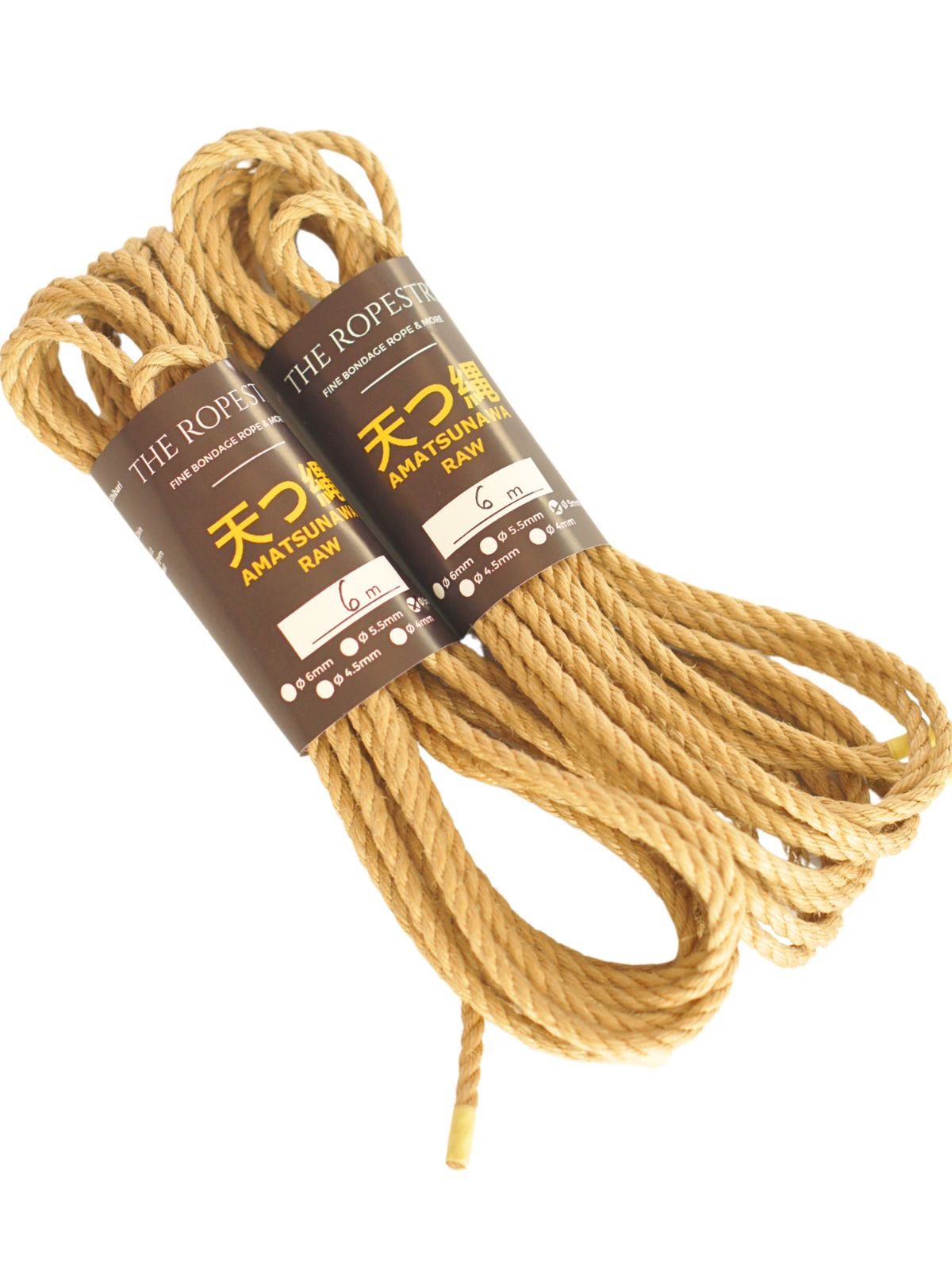 Buy high-quality Ø5mm Shibari jute ropes, untreated, the best BDSM ...