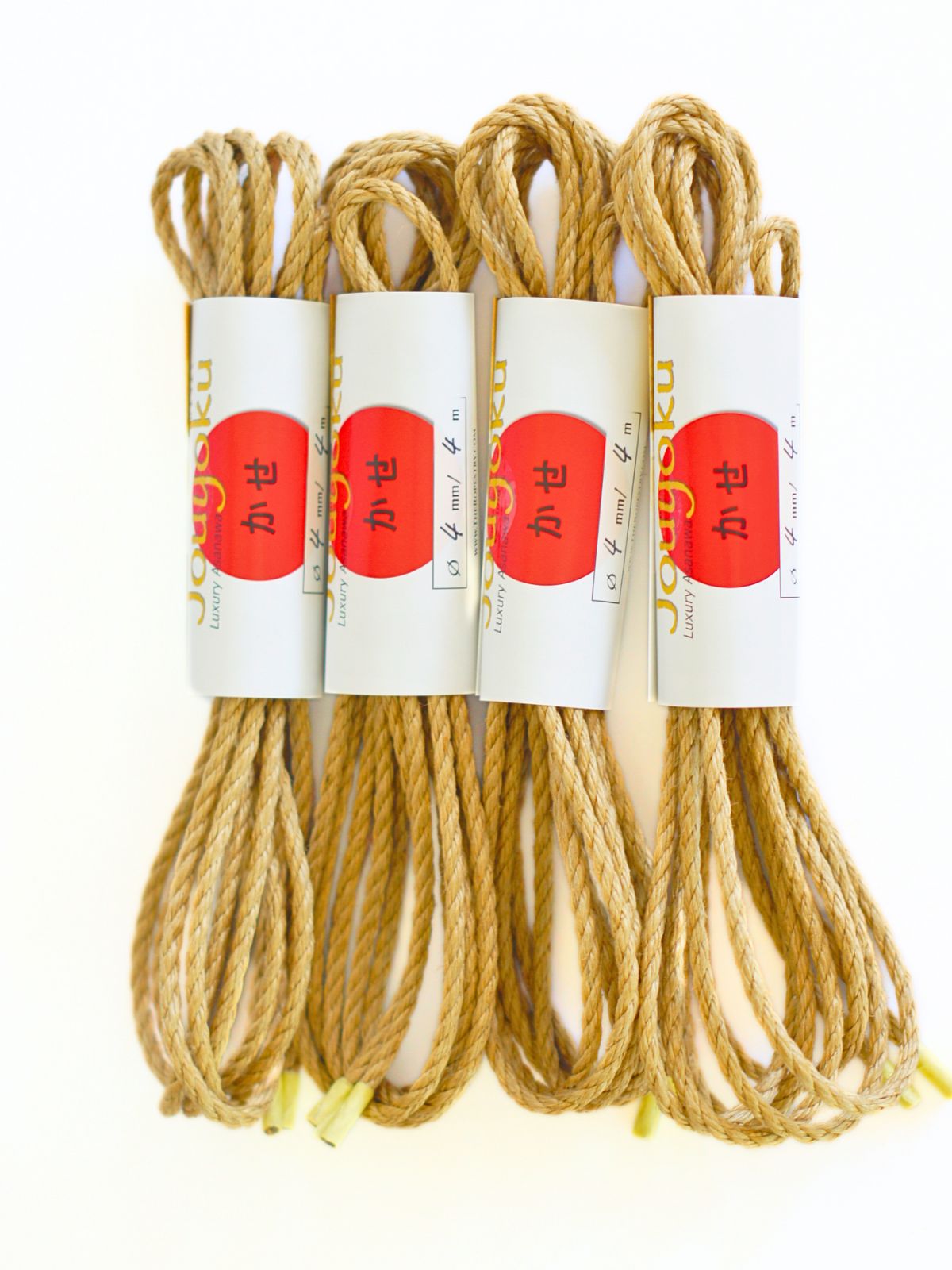 ø 4mm JOUYOKU Juteseil, fesselfertig, mineralölfrei, japanische Produktion