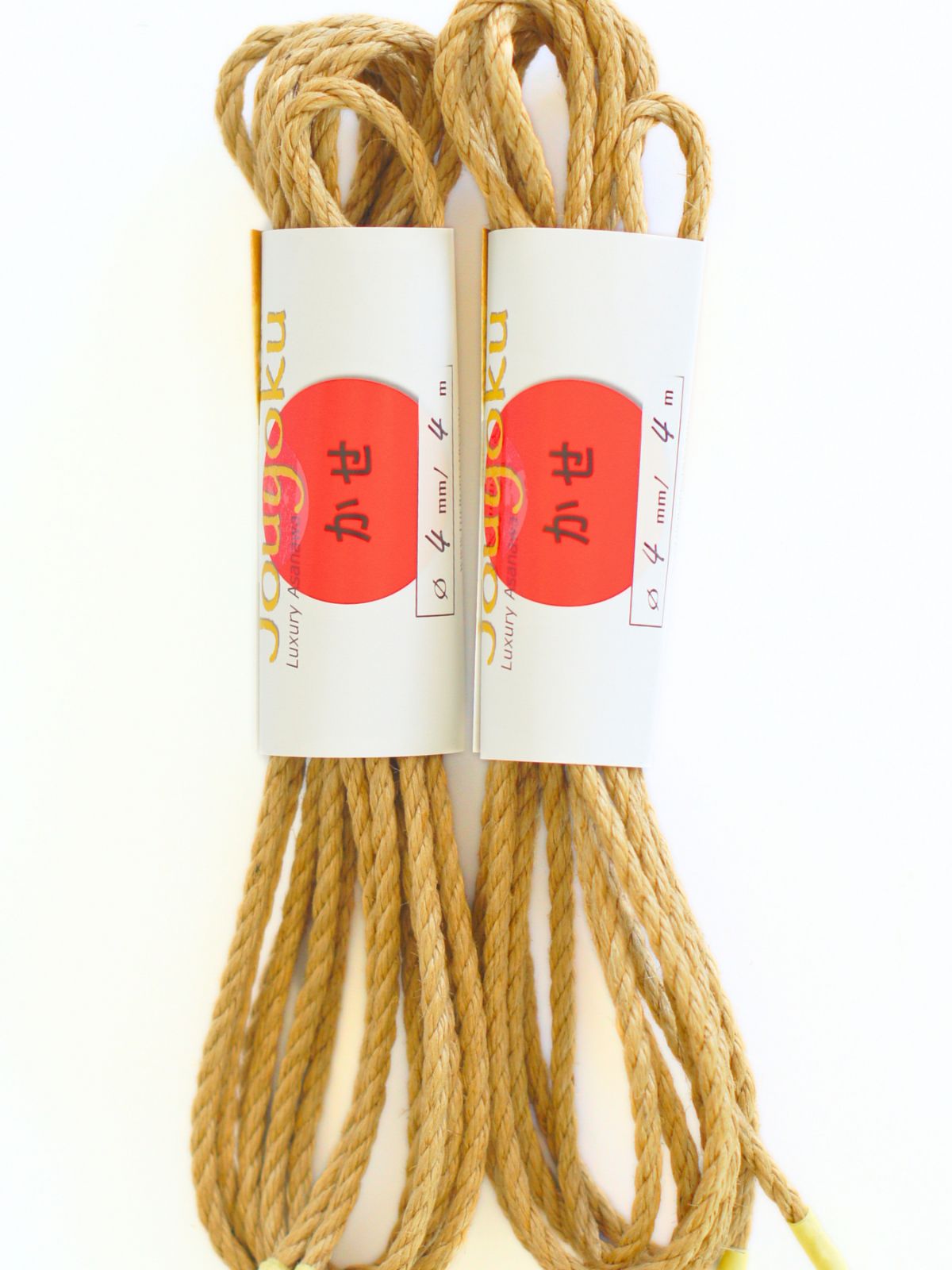 ø 4mm JOUYOKU Juteseil, fesselfertig, mineralölfrei, japanische Produktion