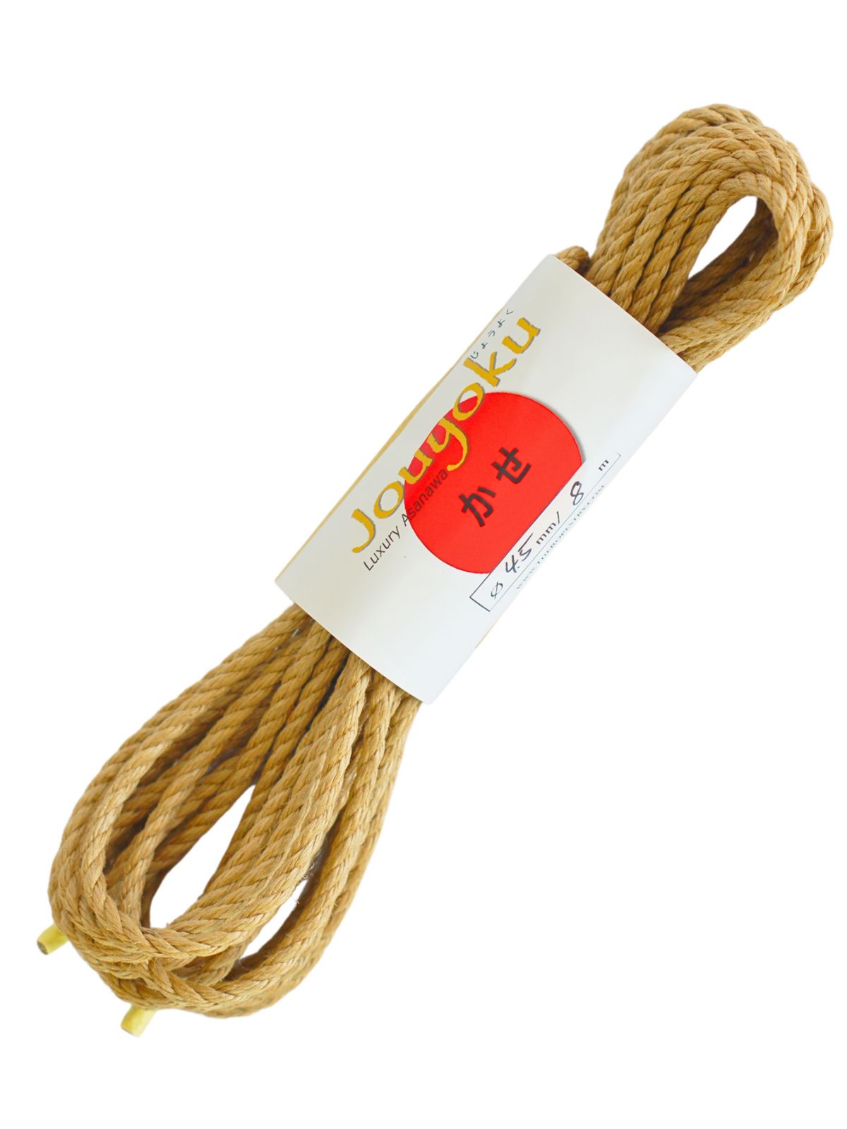ø 4.5mm JOUYOKU ready-to-use jute rope for Shibari, Kinbaku bondage, various lengths and sets ø 4.5mm JOUYOKU ready-to-use jute rope for Shibari, Kinbaku bondage, various lengths and sets