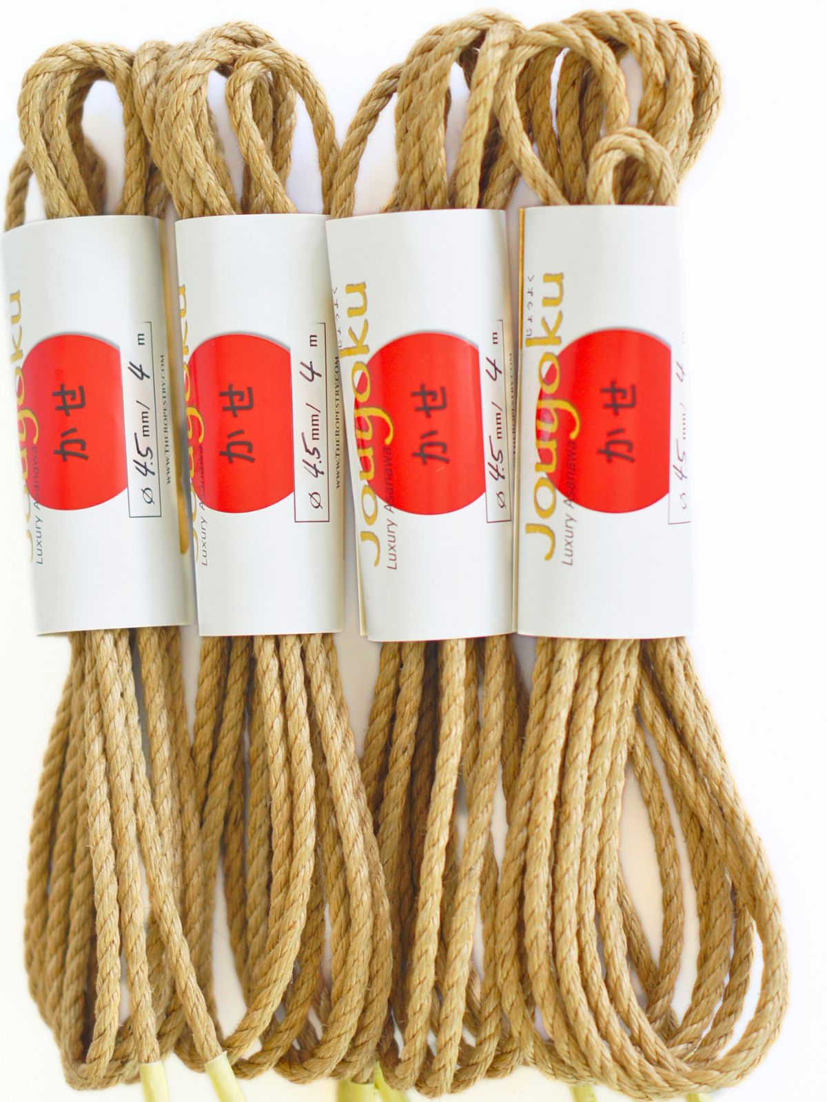 ø 4.5mm JOUYOKU Juteseil, fesselfertig, mineralölfrei, japanische Produktion