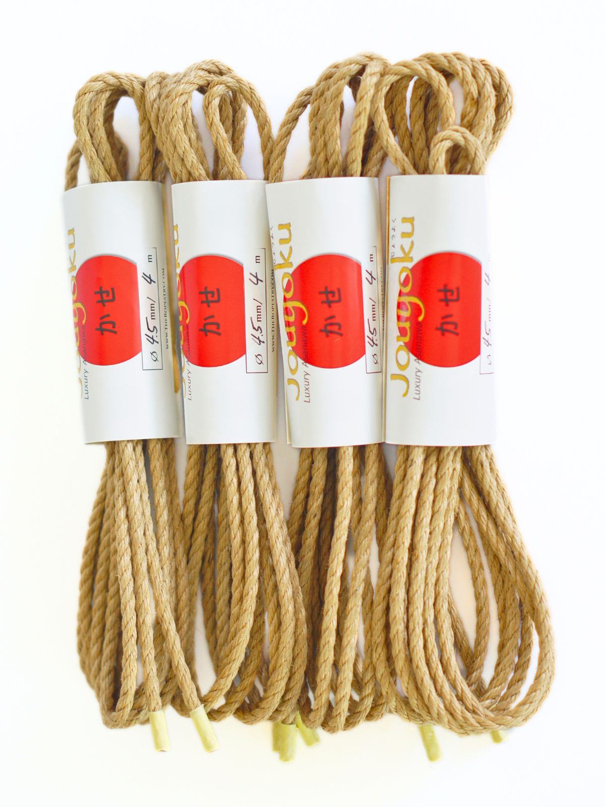 ø 4.5mm JOUYOKU Juteseil, fesselfertig, mineralölfrei, japanische Produktion