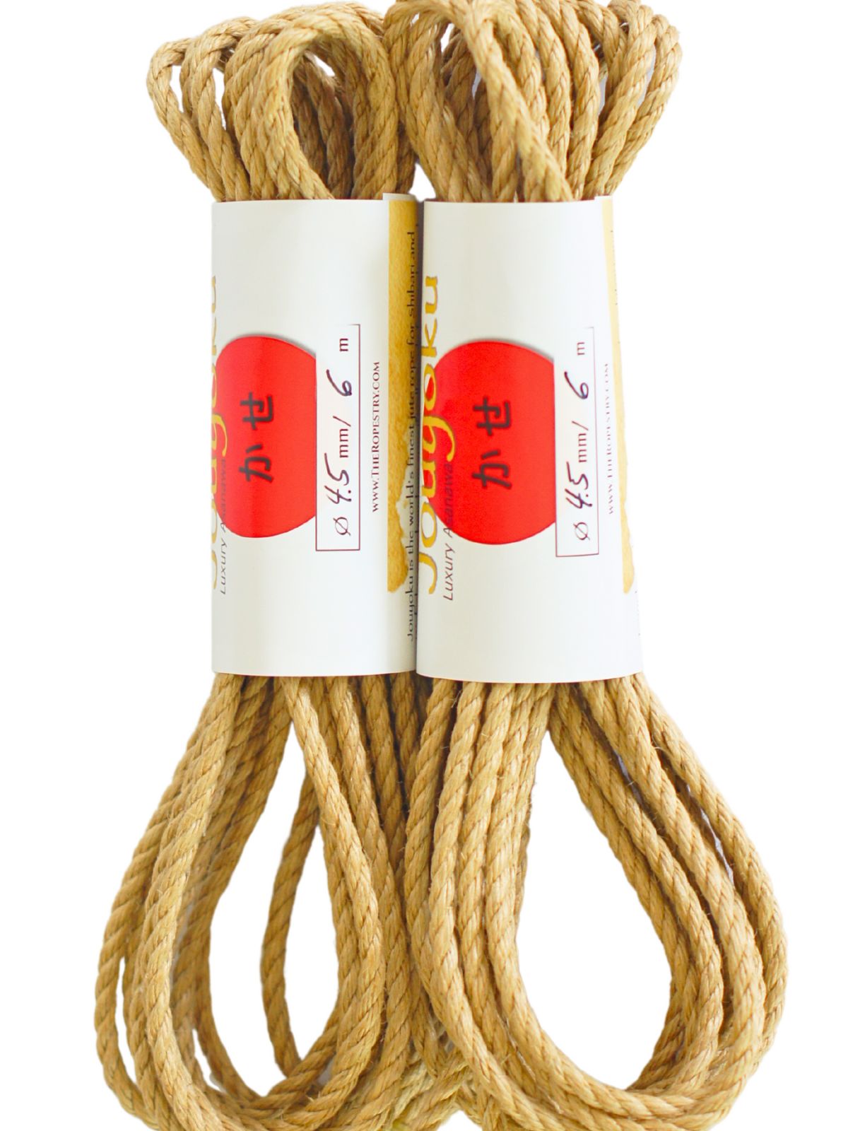 ø 4.5mm JOUYOKU Juteseil, fesselfertig, mineralölfrei, japanische Produktion