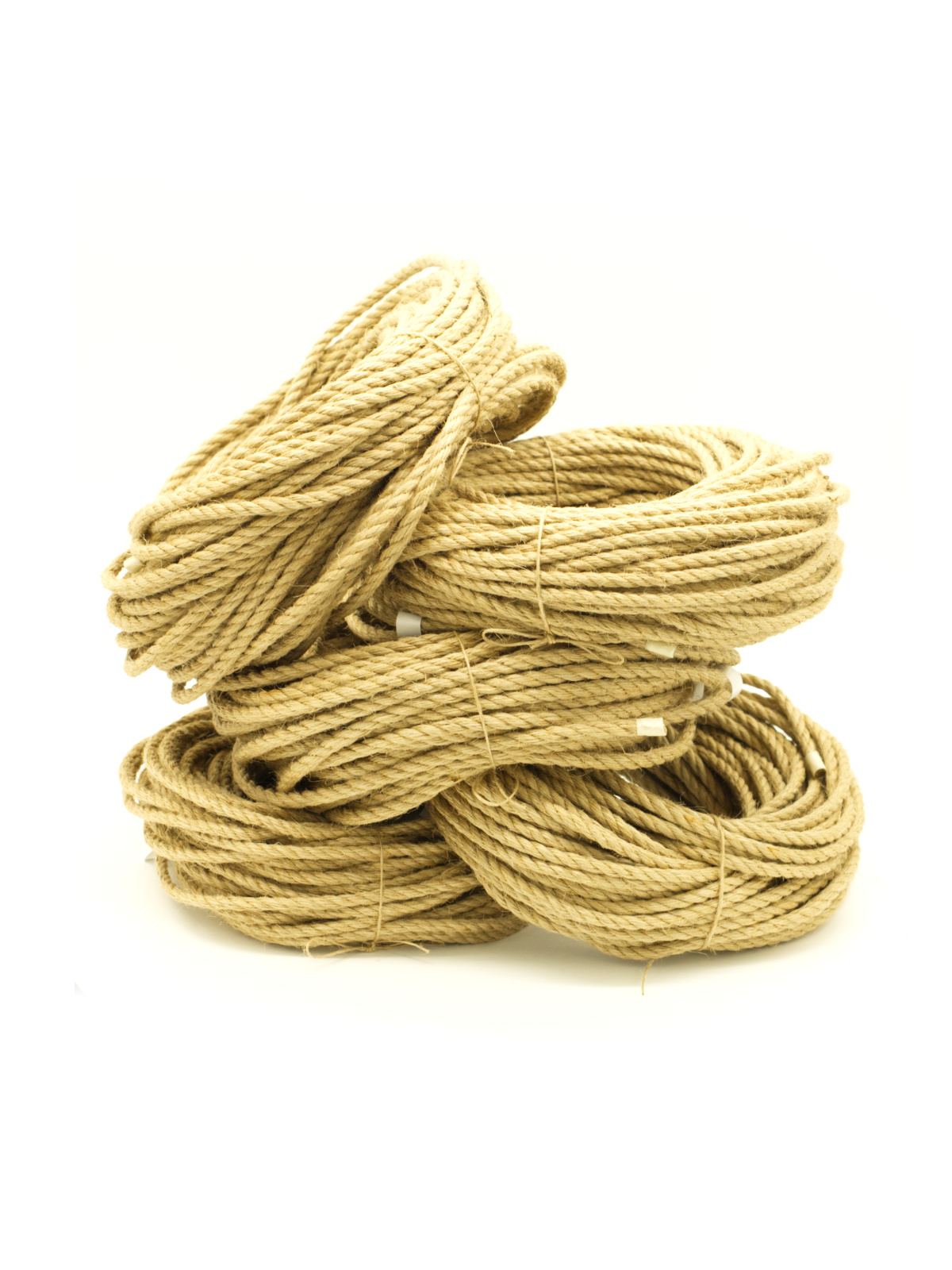 25m ∅ 6mm raw jute rope, AMATSUNAWA 33, JBO-free, for DIY processing