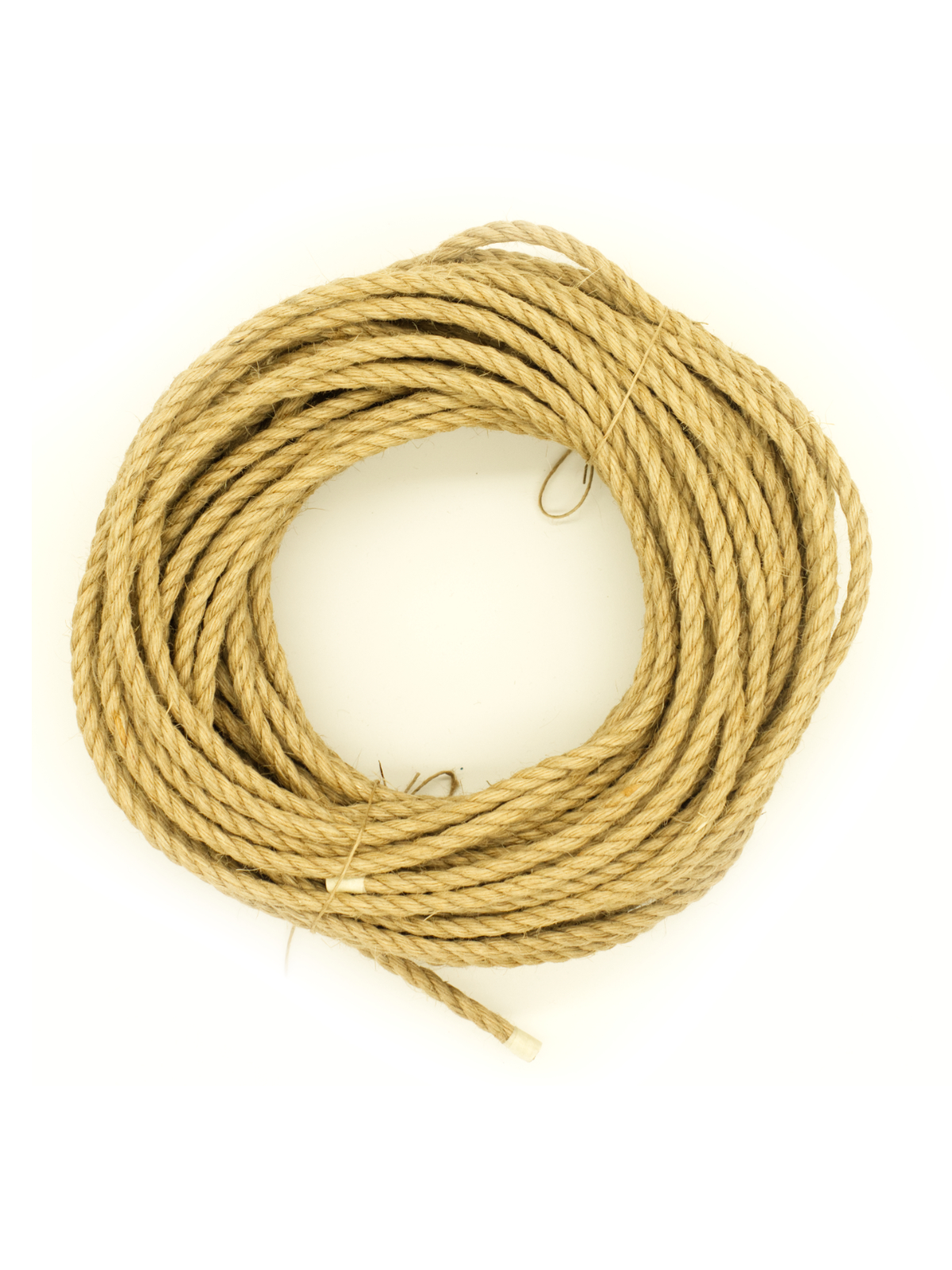 25m ∅ 6mm raw jute rope, AMATSUNAWA 33, JBO-free, for DIY processing