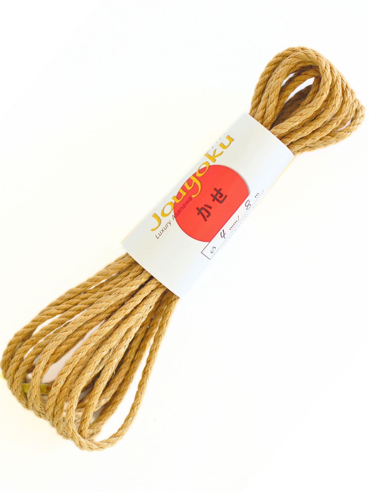 ø 4mm JOUYOKU Juteseil, fesselfertig, mineralölfrei, japanische Produktion