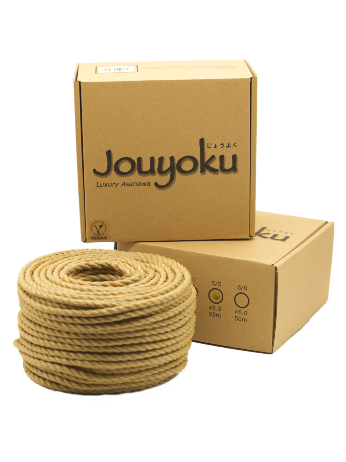 Jouyoku MINI-ROLL - jute rope for Shibari, Kinbaku bondage, ~1kg 