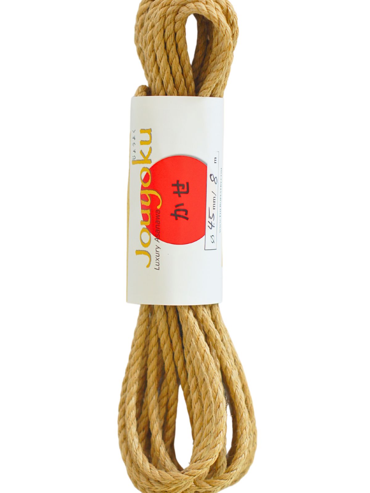 ø 4.5mm JOUYOKU ready-to-use jute rope for Shibari, Kinbaku bondage, various lengths and sets ø 4.5mm JOUYOKU ready-to-use jute rope for Shibari, Kinbaku bondage, various lengths and sets