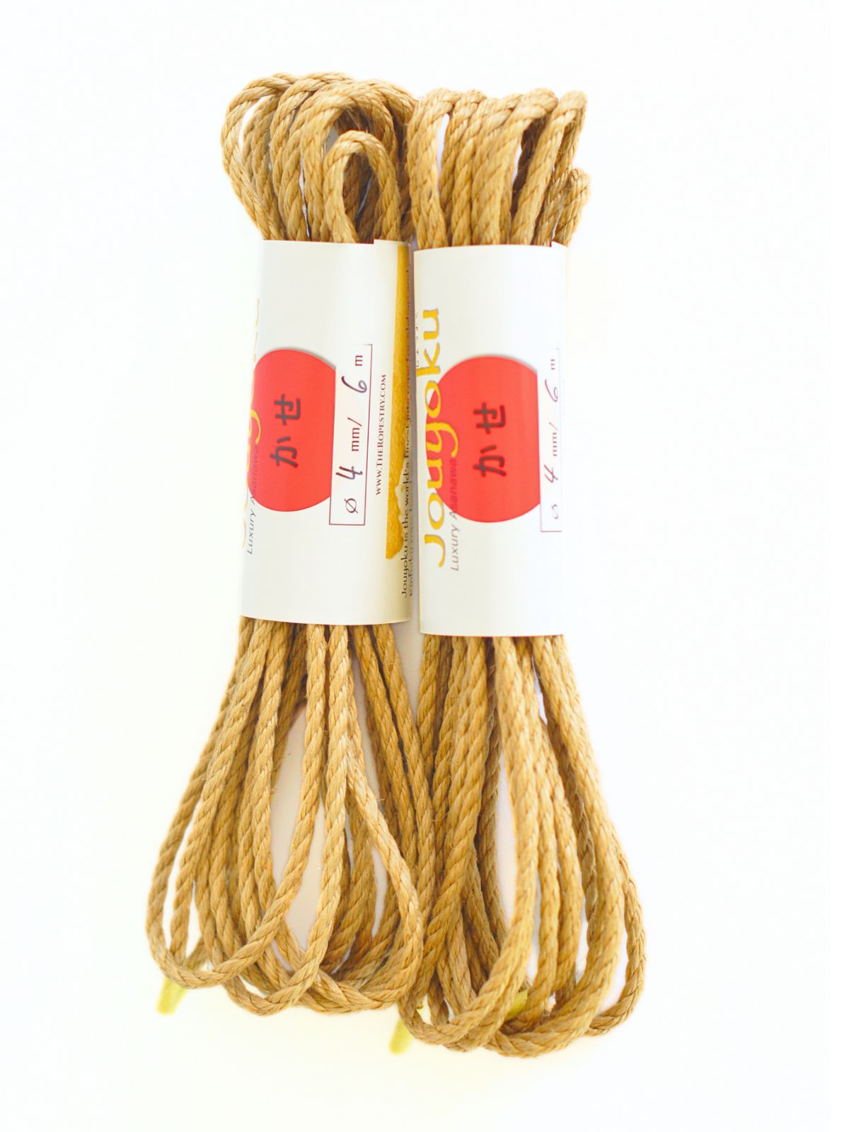 ø 4mm JOUYOKU Juteseil, fesselfertig, mineralölfrei, japanische Produktion
