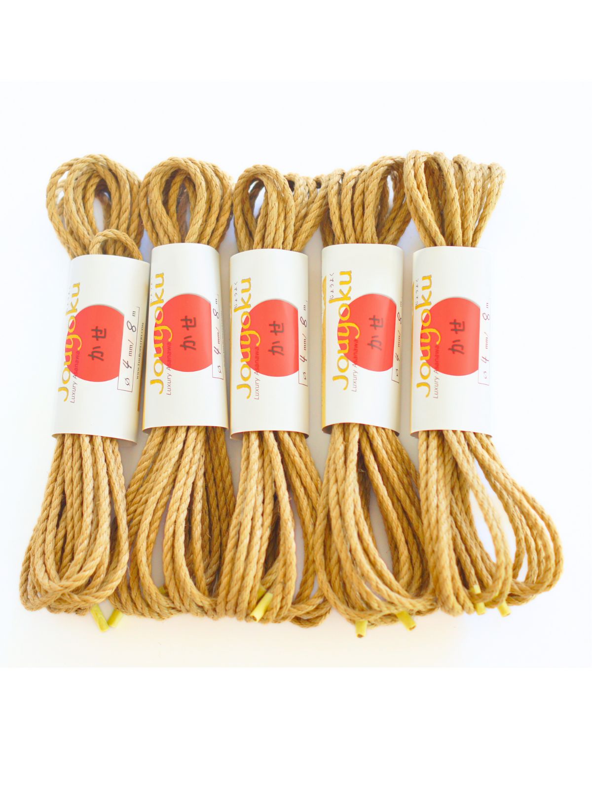 ø 4mm JOUYOKU Juteseil, fesselfertig, mineralölfrei, japanische Produktion