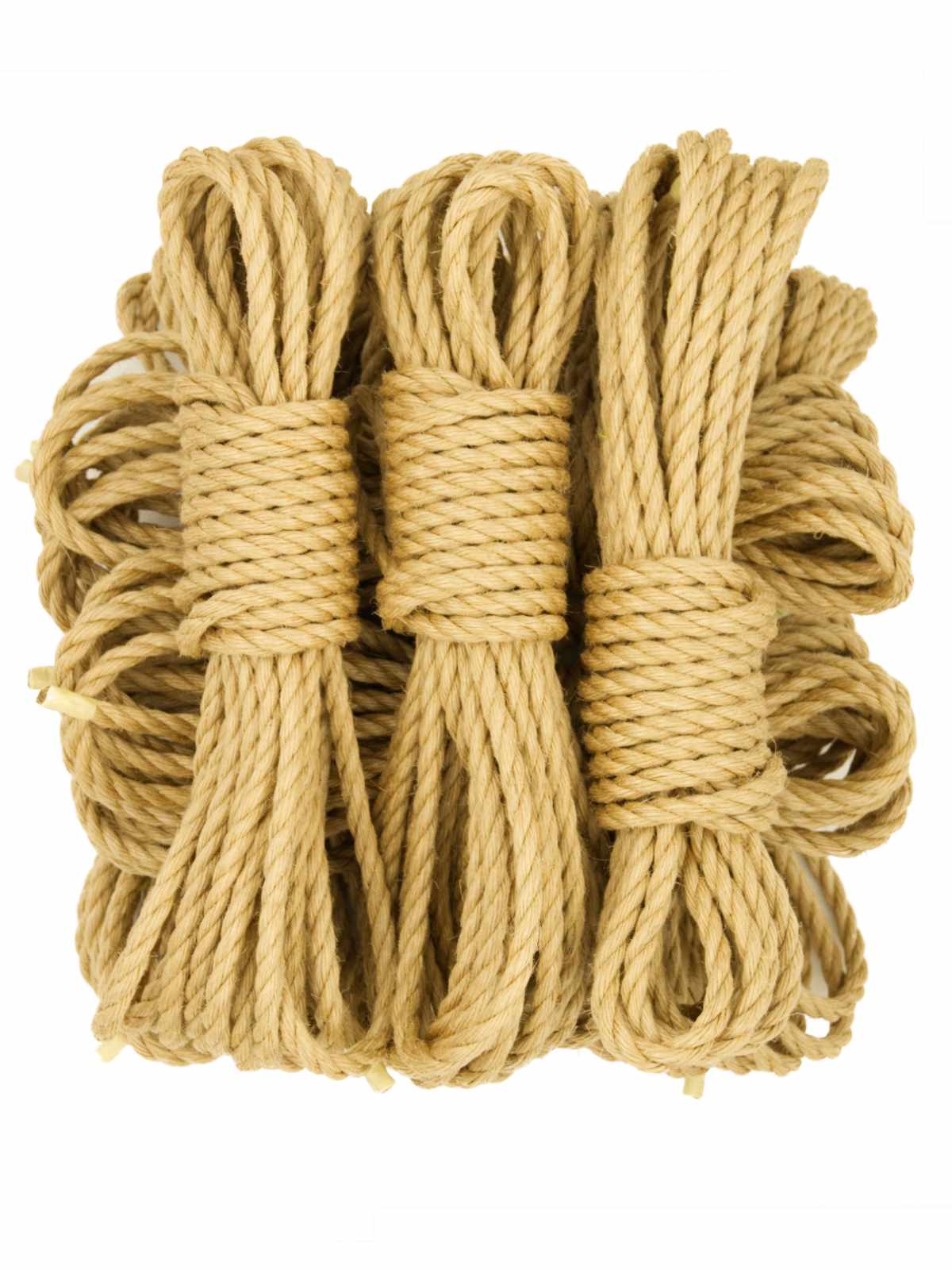 ø 6mm RAW AMATSUNAWA 6/0 jute rope for Shibari, Kinbaku bondage, various lengths, new 2023 batch!