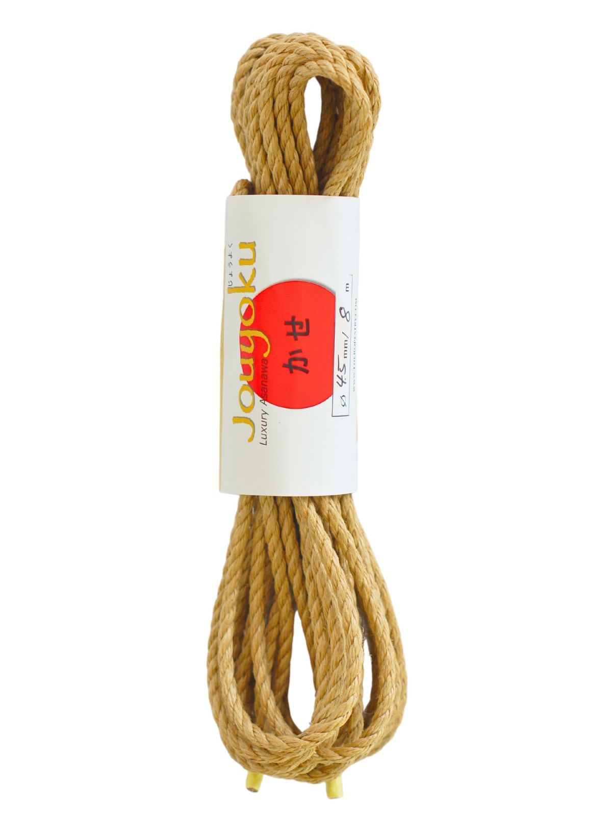 ø 4.5mm JOUYOKU Juteseil, fesselfertig, mineralölfrei, japanische Produktion