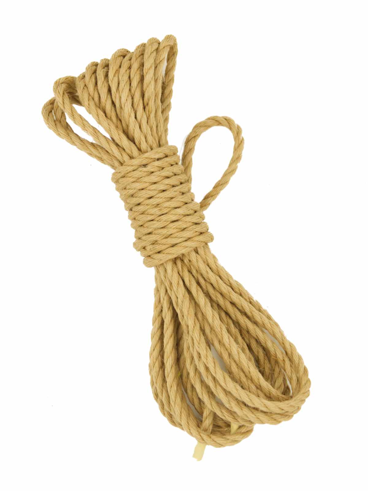 ø 6mm RAW Jouyoku jute rope for Shibari, Kinbaku bondage, various lengths